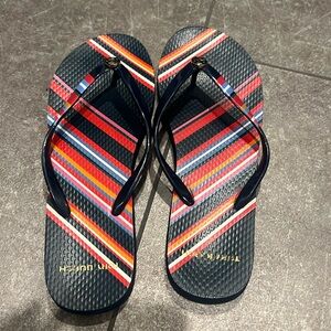 Tory Burch flip flops size 8